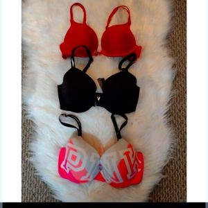 3 vs pink bras